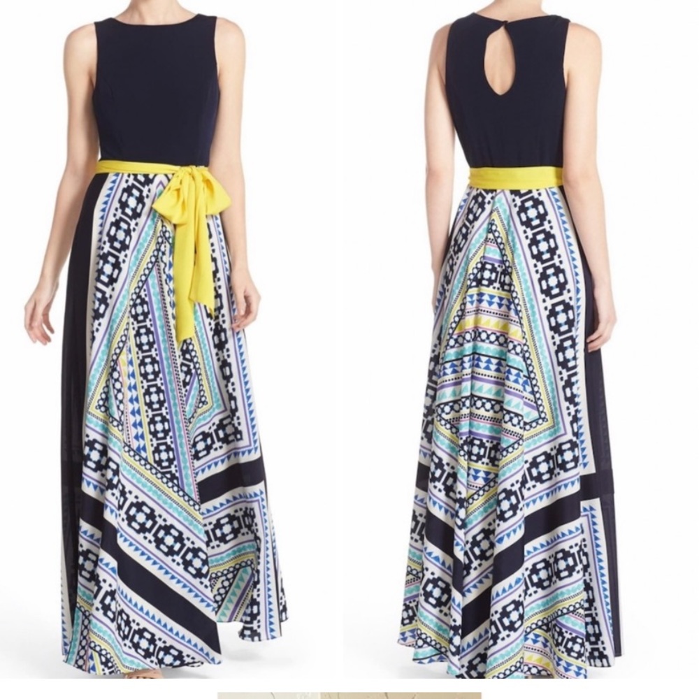 Eliza J Women's Scarf  Maxi Dress